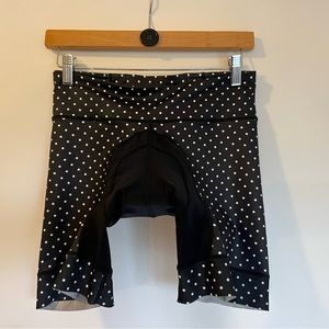 Shebeest Chamois black & white polka dots! Medium